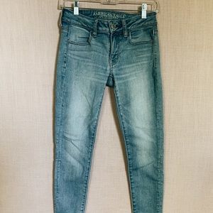american eagle super super stretch jeans